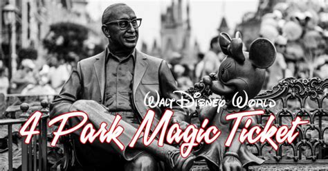 Walt Disney World 4 Park Magic Ticket - Mouseketrips