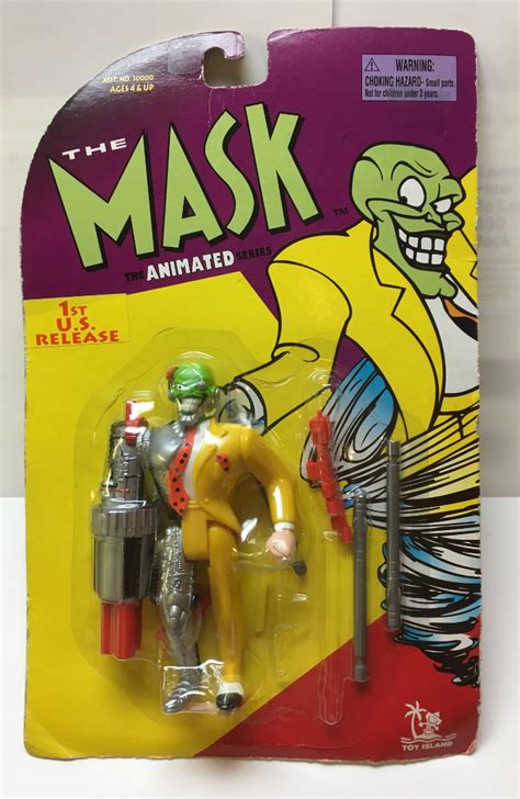 MOC The Mask Animated Series Cyborg Mask Action Figure – The Toys Time Forgot