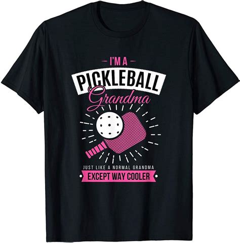 Pickleball Grandma Shirt Funny Pickleball Player Gift Women | Grandma ...