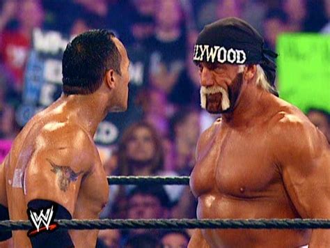 The Rock vs. Hulk Hogan | Hulk hogan, Wwe hulk hogan, Wwf