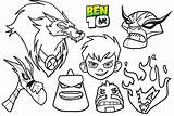 Ben 10 Ultimate Alien Coloring Page  Free Printable Pages sketch template