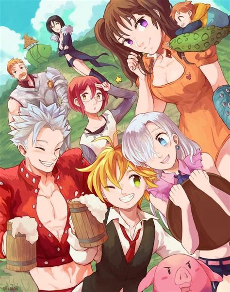 Nanatsu No Taizai Print 11x14 - Etsy | Anime shows, Seven deadly sins anime, Anime