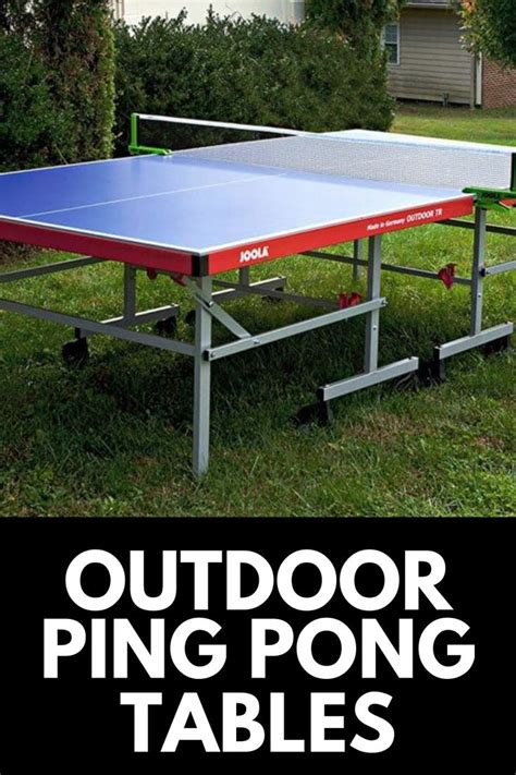 Best Outdoor Ping Pong Tables (Our Top 6 Choices!) | Outdoor ping pong ...