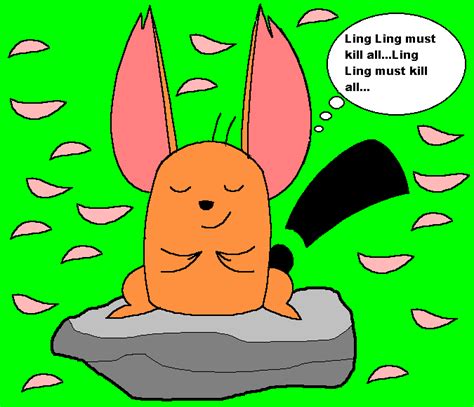 Ling Ling meditates... by Drawn-Together on DeviantArt