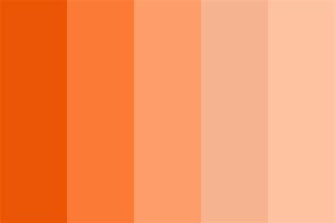 Spray tan Color Palette