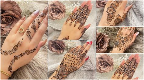 Back hand mehndi design - Simple Craft Idea