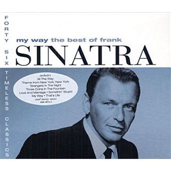 My way - Frank Sinatra - CD album - Achat & prix | fnac