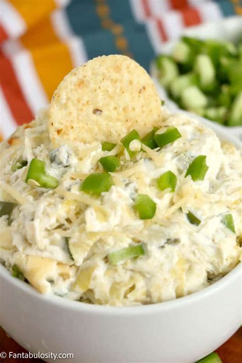 Jalapeno Artichoke Dip - Fantabulosity