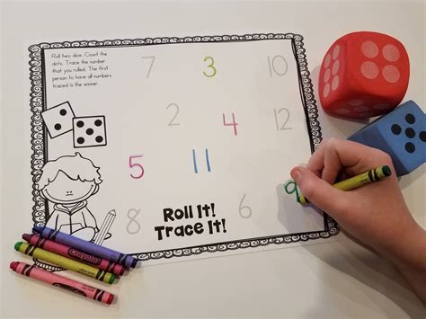 14 Dice Games for Kindergarten Math | Mrs. McGinnis' Little Zizzers