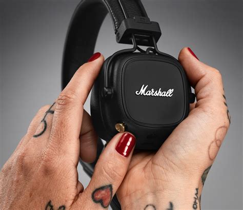 Marshall Major IV On-Ear Bluetooth Headphone Black - TakeTech