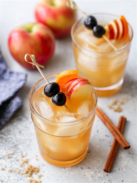 Apple Cider Old-Fashioned Cocktail - Completely Delicious