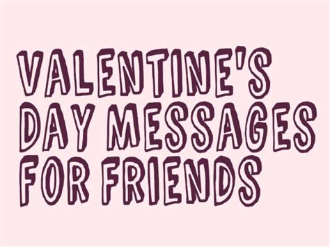 Valentine's Day Messages, Poems, and Quotes for Friends - Holidappy