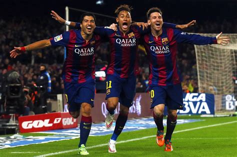 P0769 messi suarez neymar msn FC BARCELONA Team field Wallpaper Poster ...