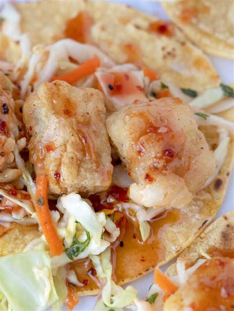 BAJA-STYLE FISH TACOS WITH AN ASIAN SLAW AND SWEET CHILI SAUCE Story - Chef Dennis