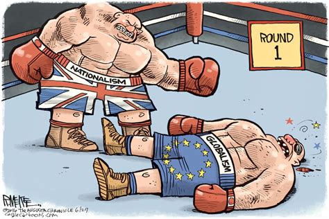 Nationalism wins Round 1 of bout with globalism, in Rick McKee's latest ...