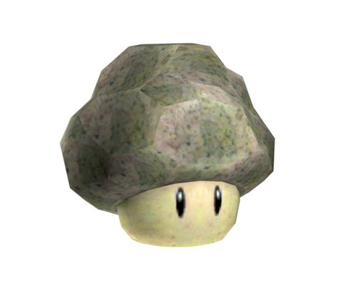 Wii - Super Mario Galaxy 2 - Rock Mushroom - The Models Resource