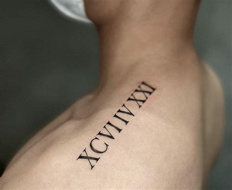 101 Best Roman Letters Tattoo Ideas That Will Blow Your Mind!