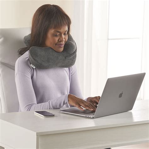 Neck Posture Pain Relieving Pillow - Hammacher Schlemmer