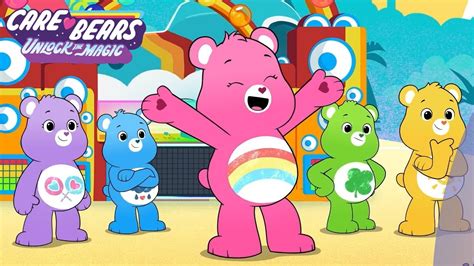 Care Bears Unlock The Magic - Neon Beach Party | Care Bears Episodes ...