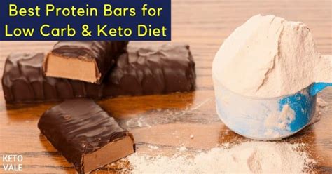 Top 7 Protein Bars for Low Carb Ketogenic Diet 2022 Review | KetoVale