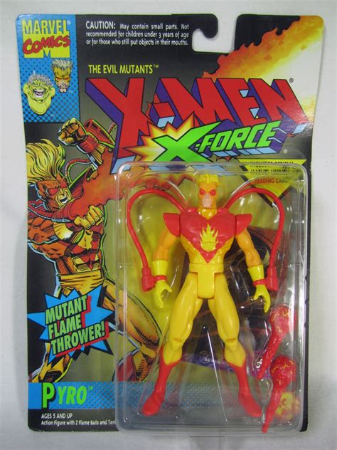 Marvel’s X-men 1994 ToyBiz figure: Pyro the Mutant Flame Thrower! | The Retired Comic Guy