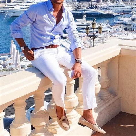 Men's Styling Guide- 5 Ways To Style Your Crazy White Pants