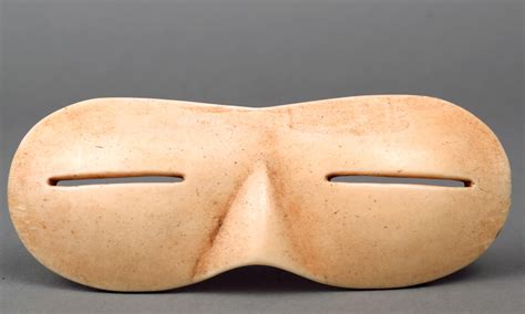 A pair of inuit snow goggles alaska marine ivory | Woolley and Wallis | Inuit, Snow goggles, Goggles