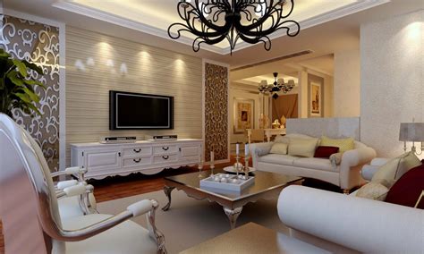 Royal Living Room With White Furniture 3D Model .max- CGTrader.com