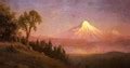 Mount St. Helens, Columbia River, Oregon - Albert Bierstadt - WikiGallery.org, the largest ...