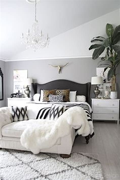 Romantic Black And White Bedroom Ideas You Will Totally Love 60 | Bedroom interior, Master ...