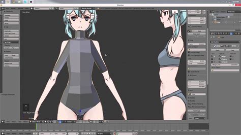 [Part 2/ 40] Anime Character 3D Modeling Tutorial II - Basemesh - YouTube