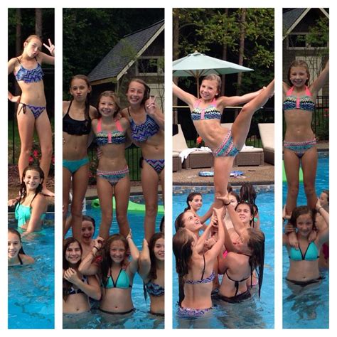 Cheer pool party's are the best team bonding | Cheerleading | Pinterest ...