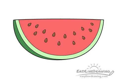 Share more than 134 watermelon drawing image super hot - seven.edu.vn