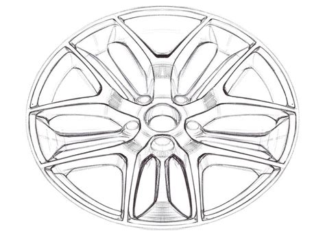 Car Wheel Drawing at GetDrawings | Free download