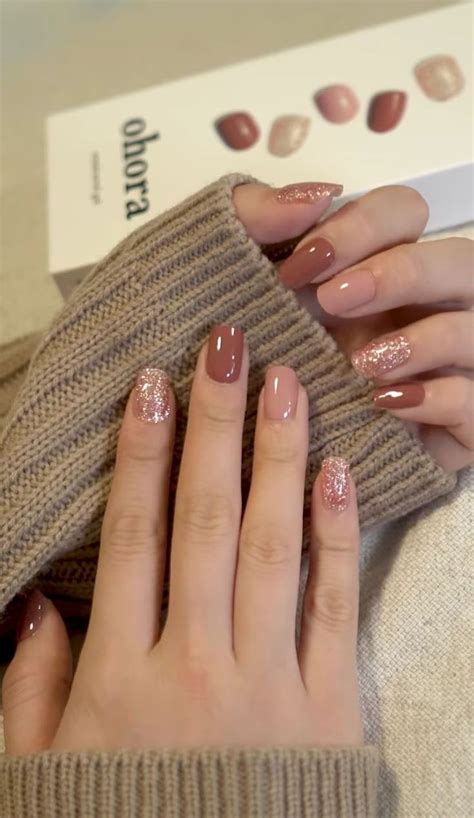 𓆉 (@ccminiona) on X | Gel nails, Fall gel nails, Simple nails