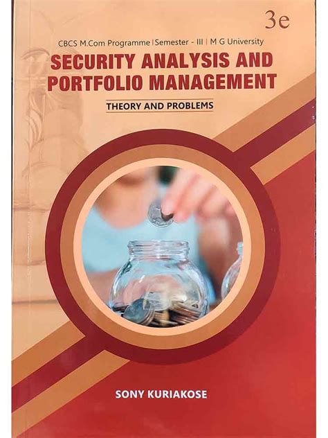 SECURITY ANALYSIS AND PORTFOLIO MANAGEMENT - Geo Book