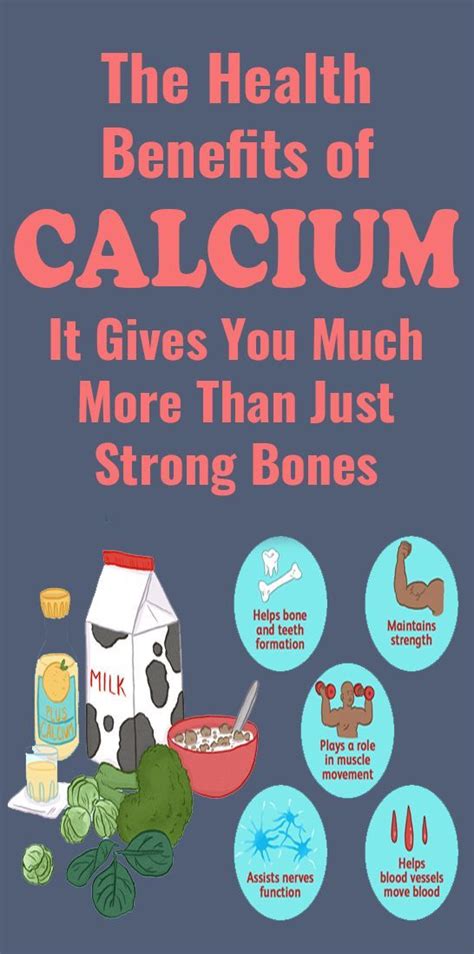 Wonderful Benefits of Calcium - | Health detox, Health, Health and nutrition