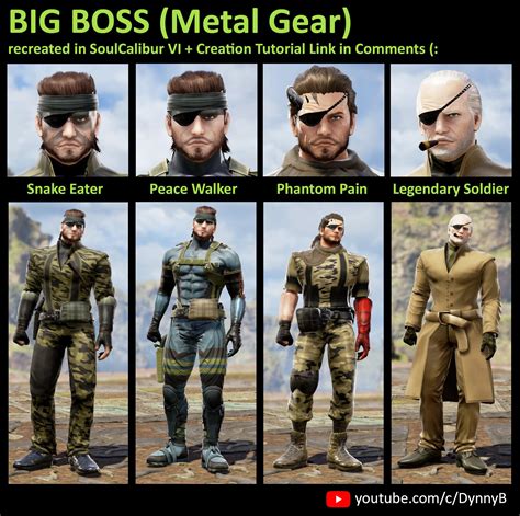 [SoulCalibur VI] Big Boss from Metal Gear Solid : r/VirtualCosplay