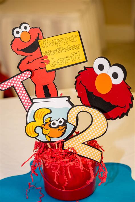 Sesame Street and Elmo Birthday Party Ideas | Photo 1 of 36 | Catch My ...