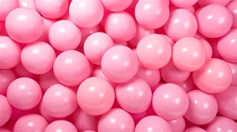 Texture Of Pink Balloons Creating An Abstract Background, Balloon ...