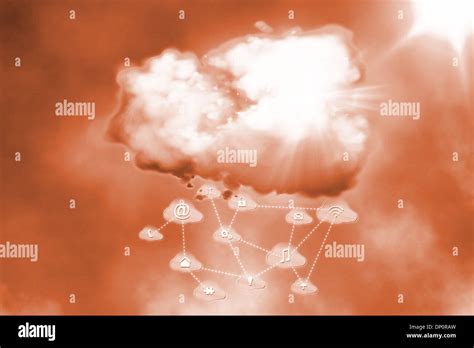 Cloud computing background Stock Photo - Alamy