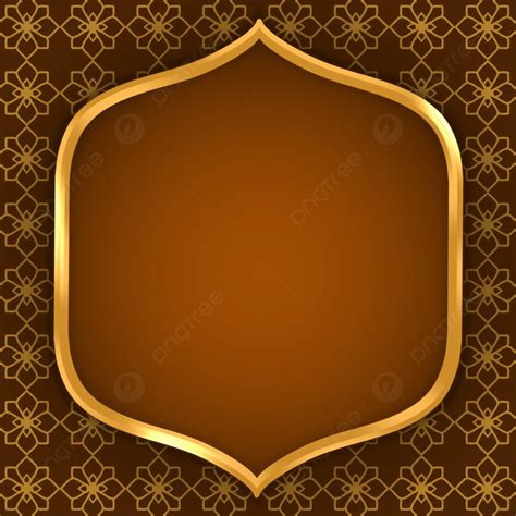 Aesthetic Brown Islamic Decoration For Greeting Card Background, Islamic, Islamic Greeting Card ...