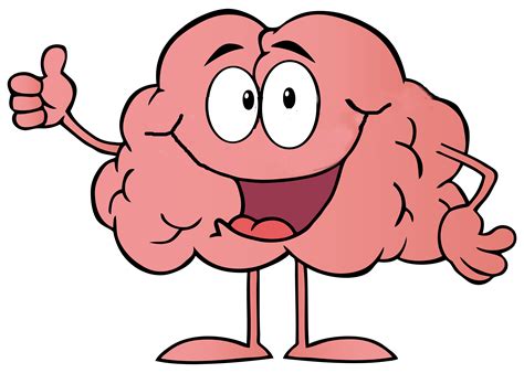 Cartoon Brain Png - Free Logo Image