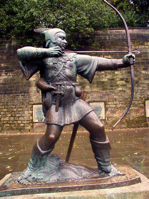 Robin Hood Statue -Nottingham by falakalak on DeviantArt