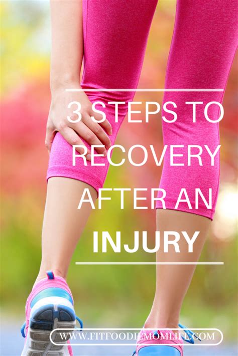 Three Steps to Recovery After an Injury - Fit-Foodie-Mom-Life