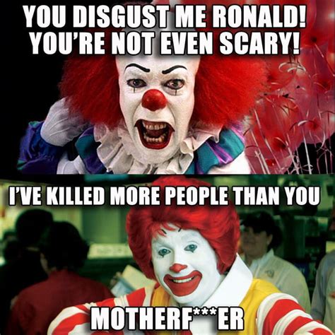 Pennywise could take lessons from the legend. - 9GAG