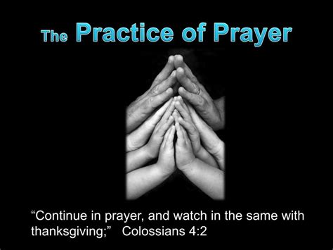 PPT - The Practice of Prayer PowerPoint Presentation, free download - ID:6856588