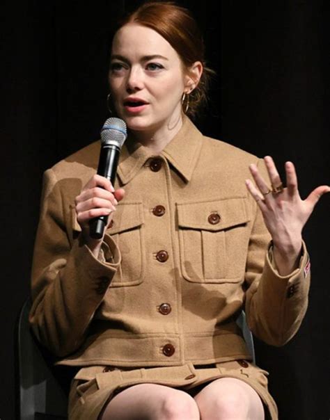 Poor Things 2023 Emma Stone Brown Jacket | Bella Baxter Brown Jacket