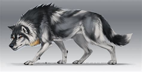 Hunter's wolf form | Anime wolf drawing, Wolf art, Canine art