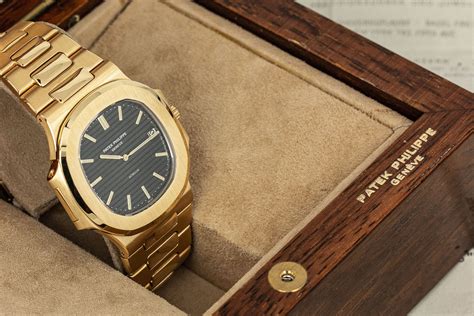 Found - A Gold Patek Philippe Nautilus 3700-1J Gübelin-Signed